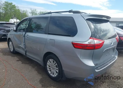 2017 Toyota Sienna Xle 8 Passenger from USA, damaged, VIN 5TDYZ3DC2HS845245